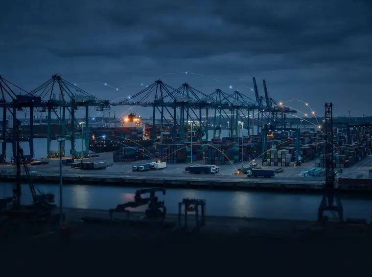 Cảng container và mạng lưới chuỗi cung ứng toàn cầu